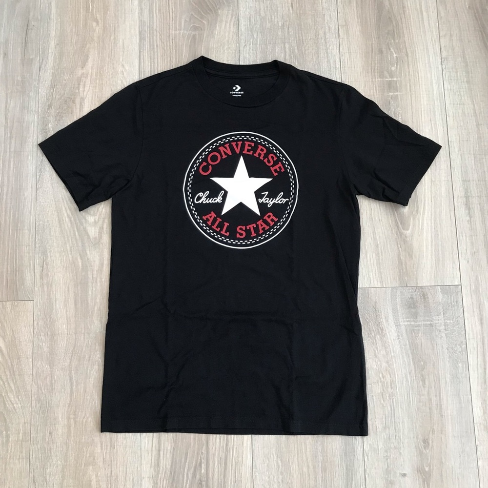 Converse Navy Logo Graphic Tee